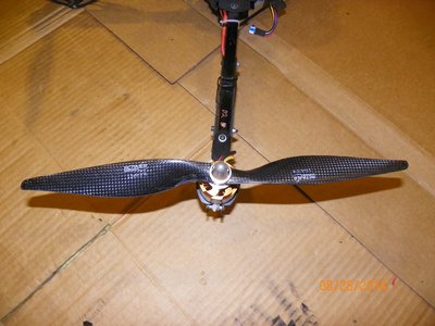 13&quot; x 6.5 Carbon Fiber Propeller x 4.