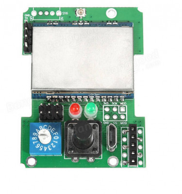 Front Side of Multi-Module Board CC2500 STM32