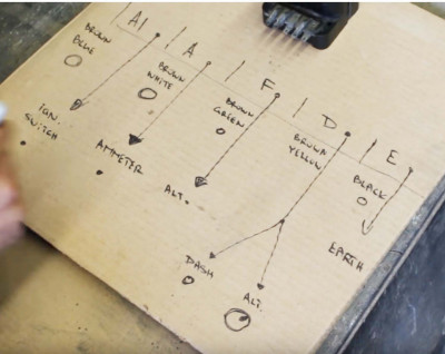 Some TR4 Generator wiring info I found on line