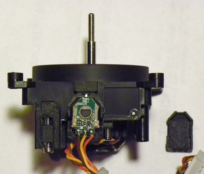muRata   Pboard-ReV0.2  <br />Amplified Potentiometer after cover is Popped off.